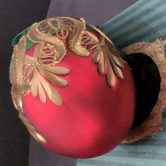 VGT,Waterford Holiday Heirlooms Green/Red Ornament. - Picture 9 of 13
